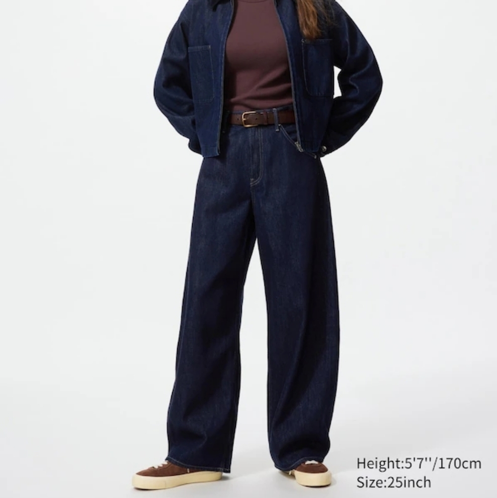 Uniqlo - Barrel Jeans - Size 25